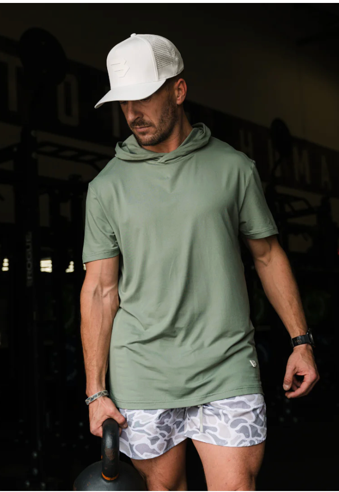 Short Sleeve Performance Hoodie