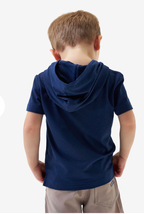 Youth Short Sleeve Performance Hoodie