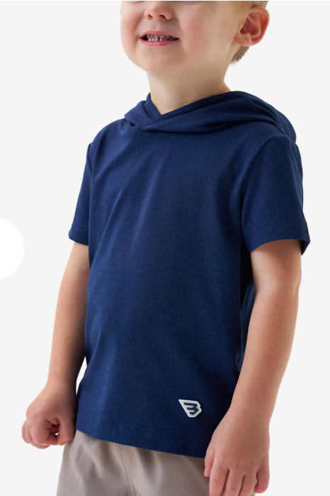 Youth Short Sleeve Performance Hoodie