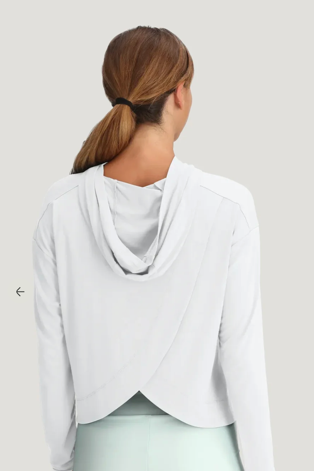 Women's Bamboo Shade Crossover Hoodie