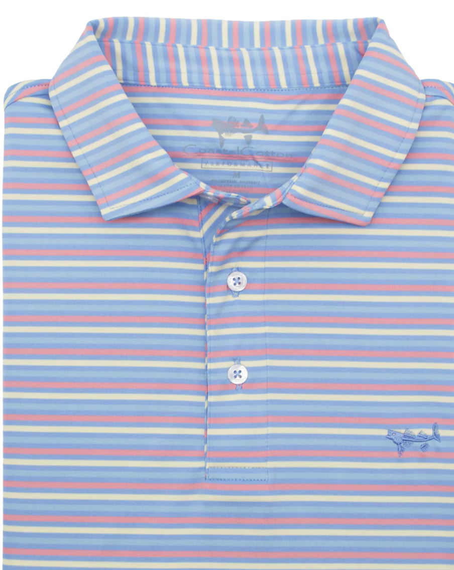 Coastal Cotton Performance Polo