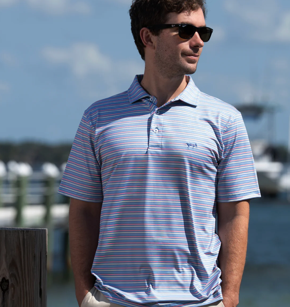 Coastal Cotton Performance Polo