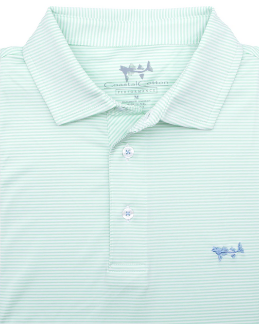 Coastal Cotton Performance Polo