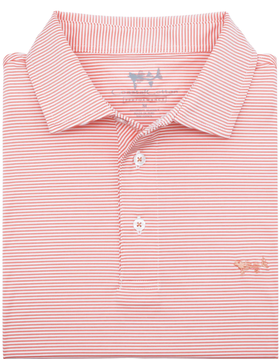 Coastal Cotton Performance Polo