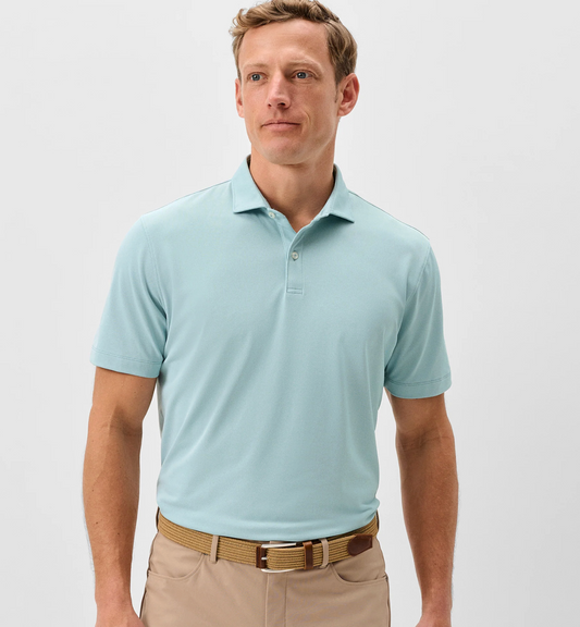 Mesh Solid Polo