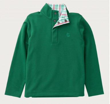 Boys Sporty Snap Pullover
