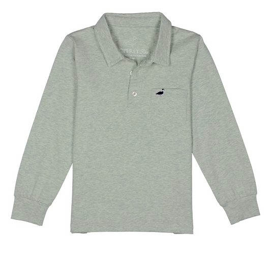 Boys Harrison Pocket Polo LS