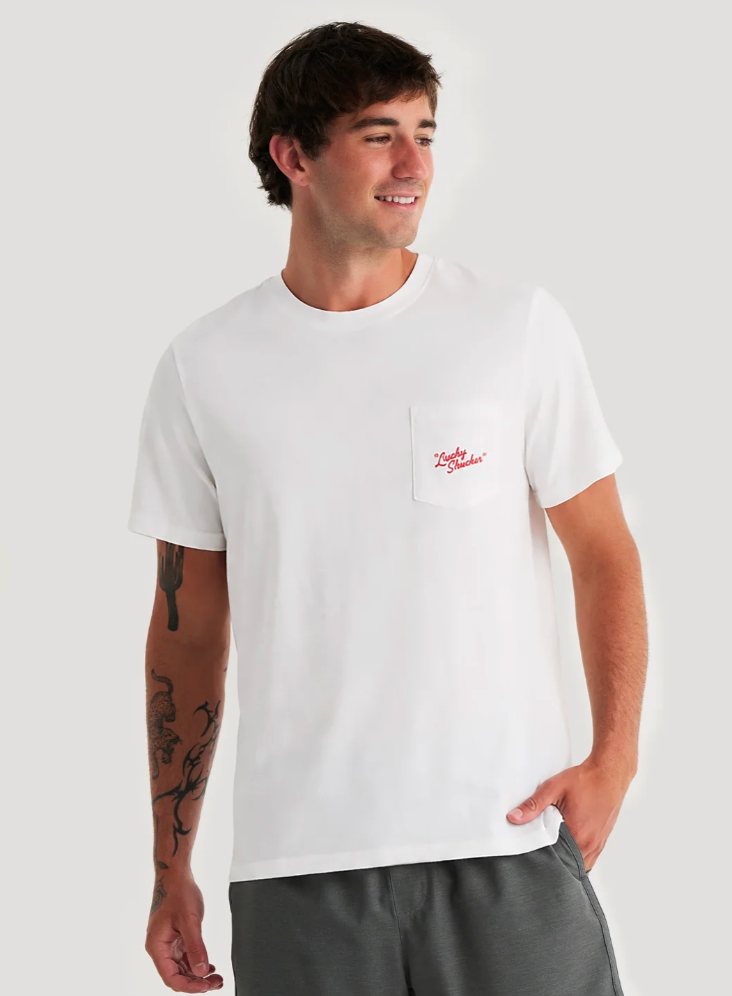 Lucky Shucker Pocket Tee