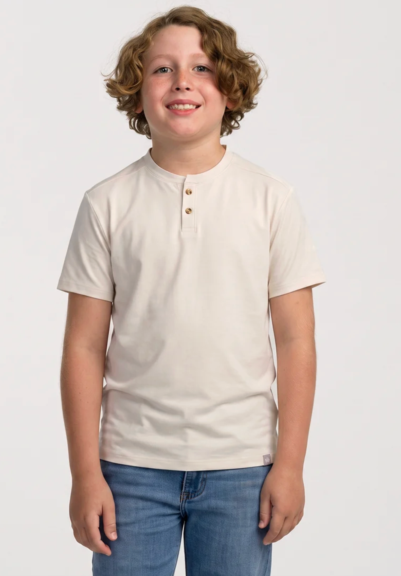 Boys Max Comfort Henley SS
