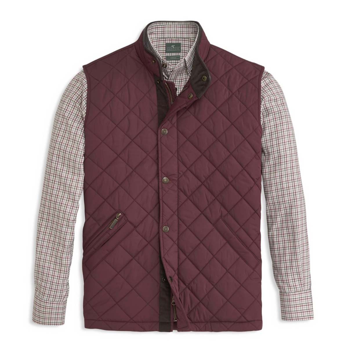 Mahogany Northpoint Quilted Vest