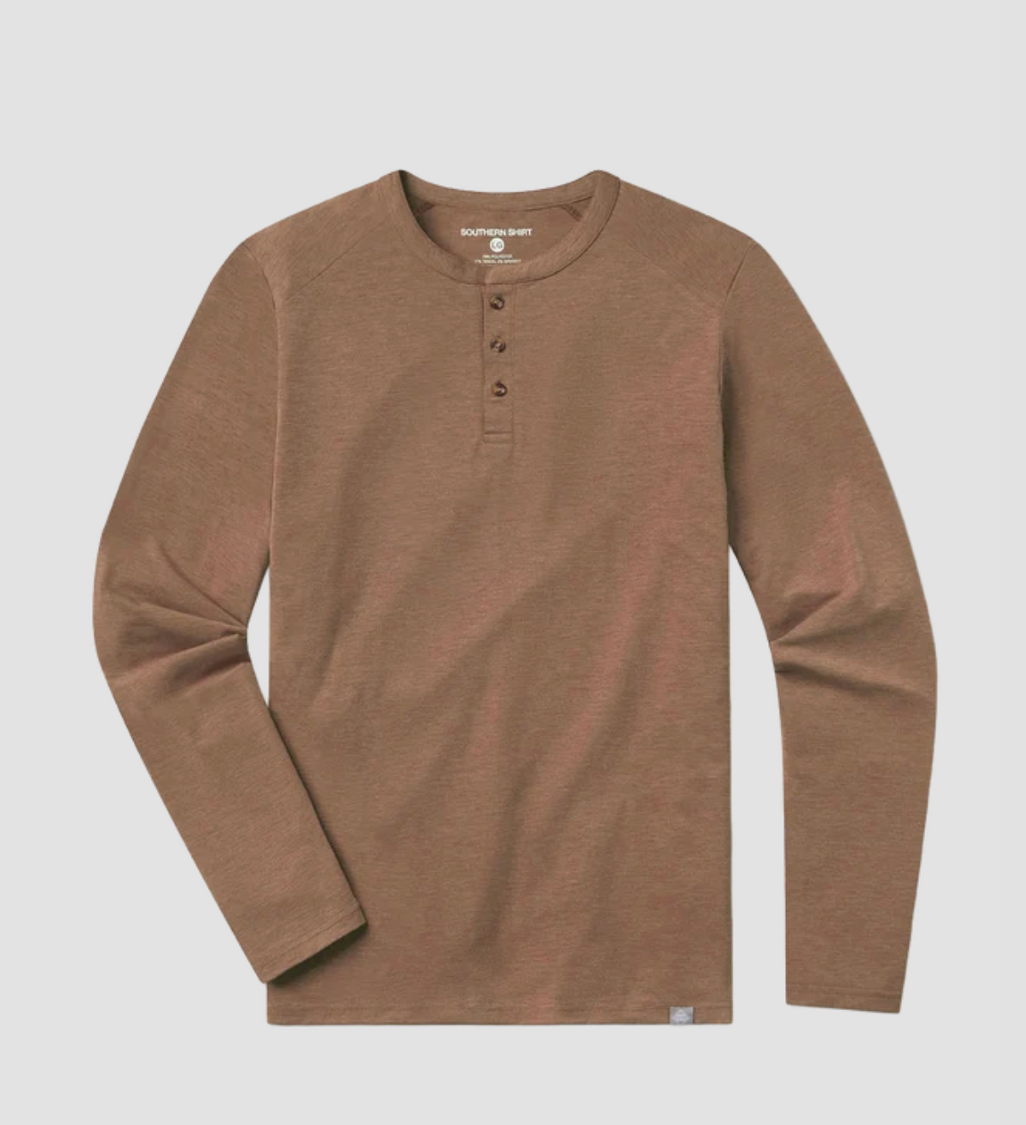 Mens Max Comfort Henley LS