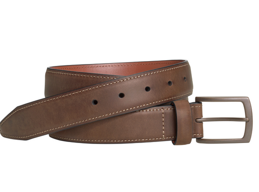 Distressed Oiled Leather Belt