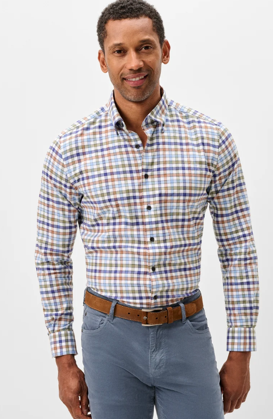 Cedar Check Button Down