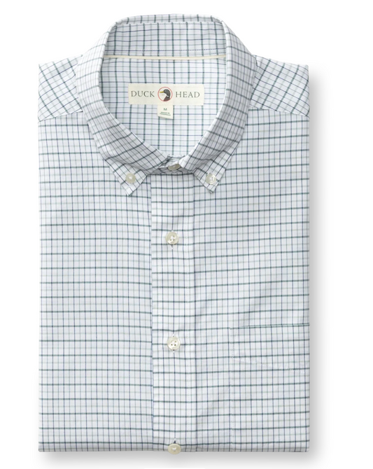 LS COTTON CASHMERE POPLIN SPORT SHIRT - TOLLIVER PLAID
