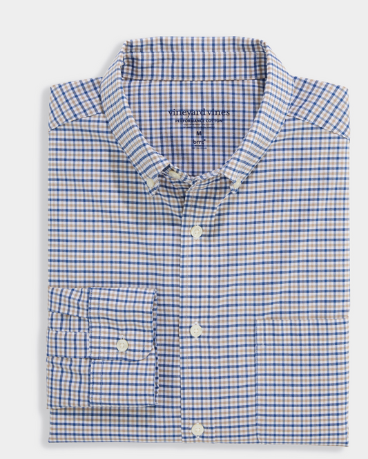Tattersall Preformance Cotton Shirt