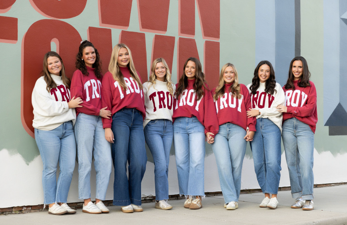 PRE-ORDER!!! Troy Mock Neck Sweatshirt