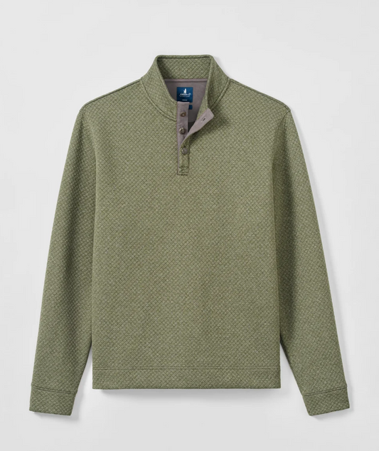 Rockwells Diamond-Quilted Henley Pullover