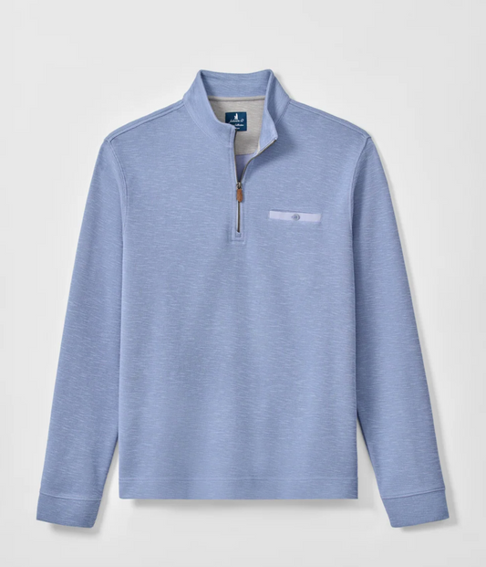 Flame Stitch 1/4 Zip Pullover