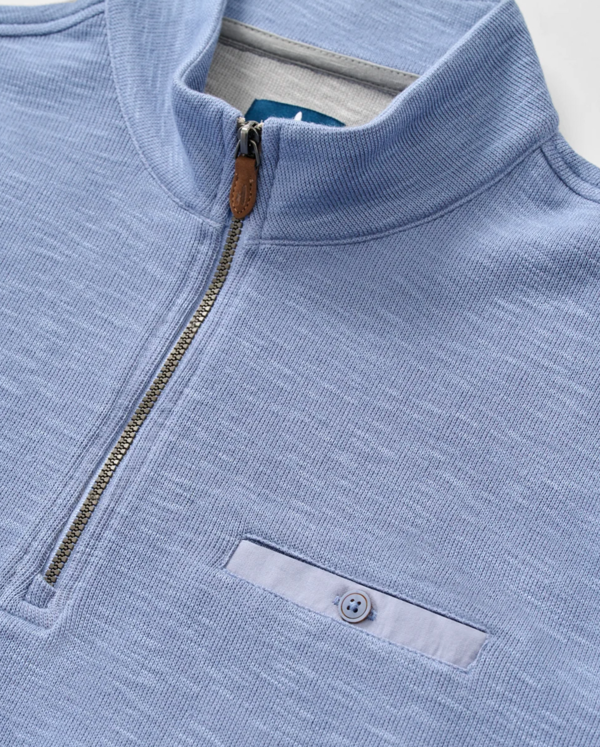 Flame Stitch 1/4 Zip Pullover