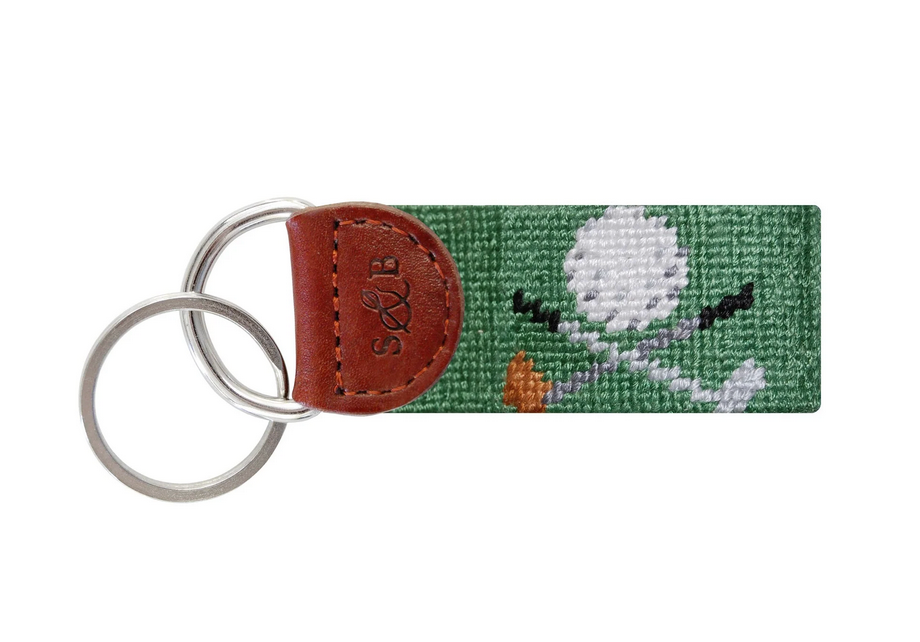 Crossed Clubs Key Fob