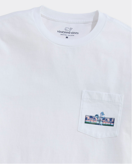 Sunset Golf Logo Box SS Tee