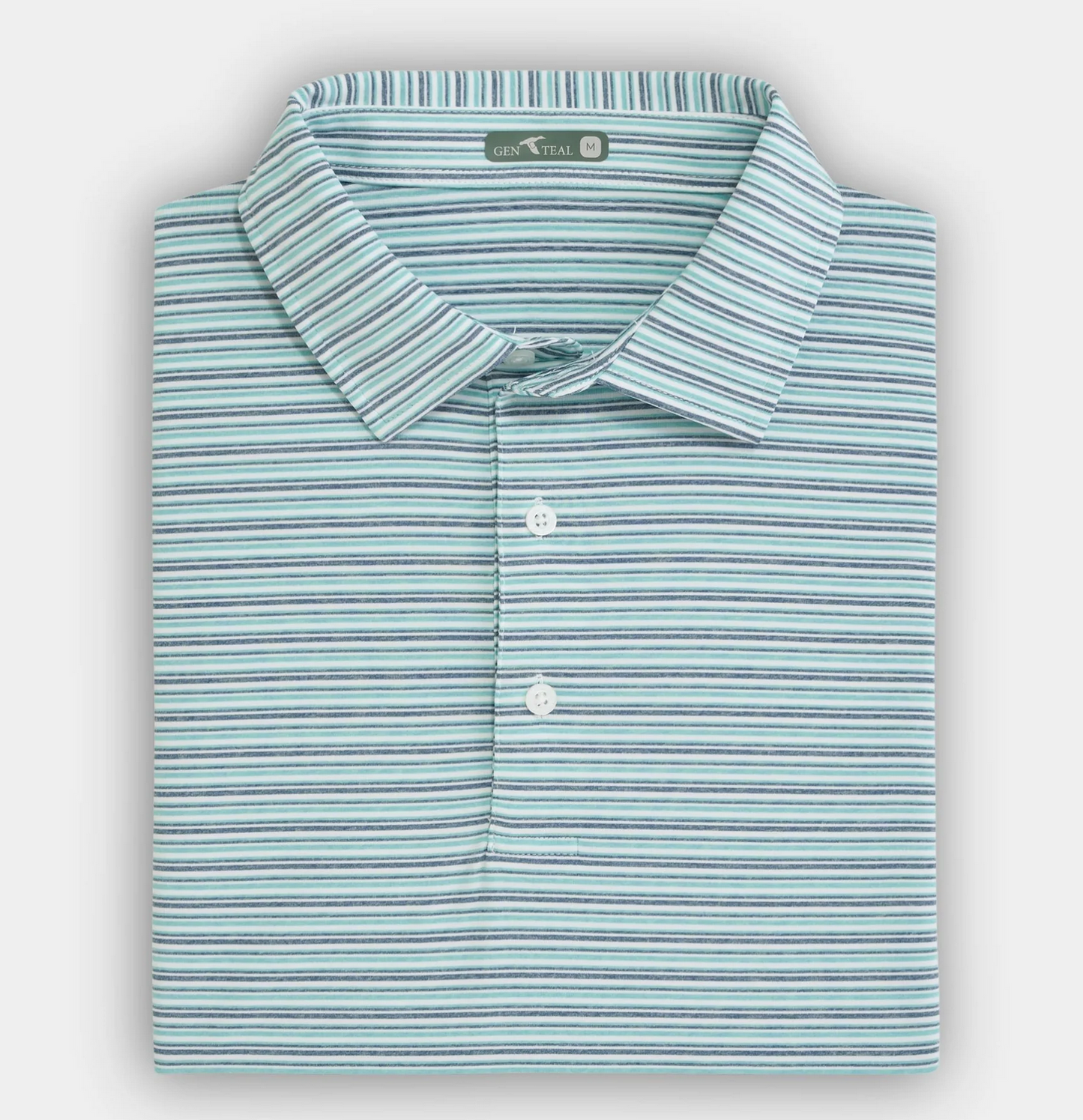 Mineral Juniper Performance Polo