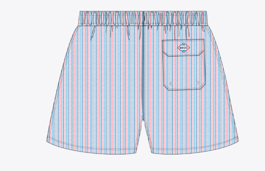 Boys Clubhouse Seersucker Swim
