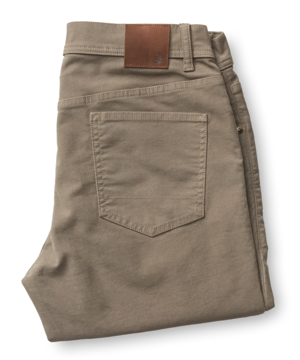 WELDON GARMENT DYED FIVE-POCKET PANT