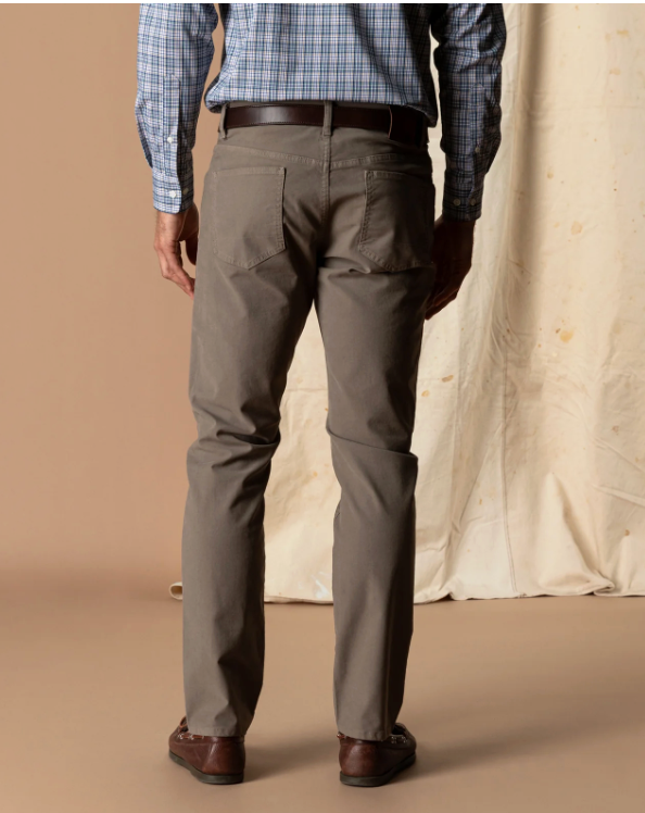 WELDON GARMENT DYED FIVE-POCKET PANT