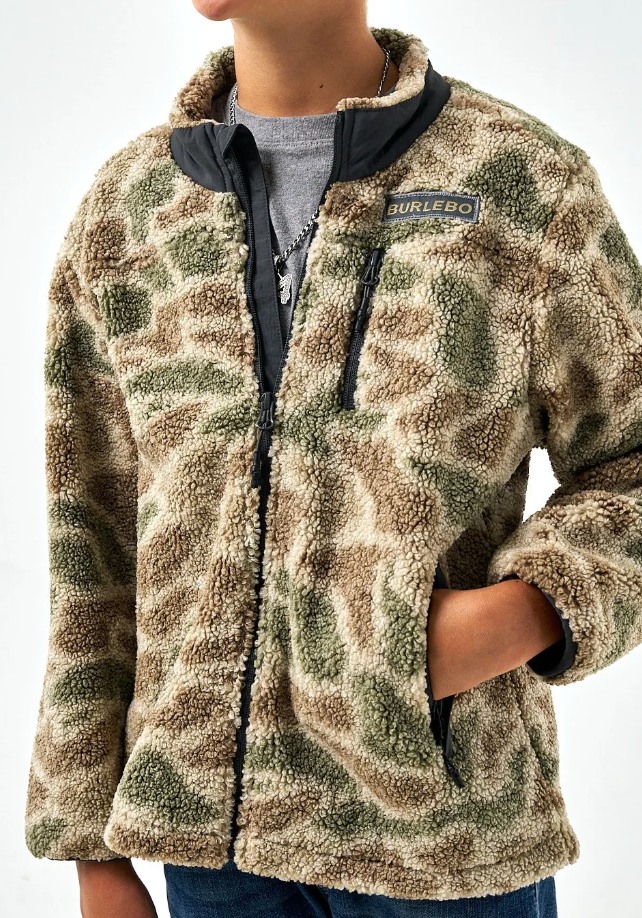 Youth Sherpa Full Zip Jacket