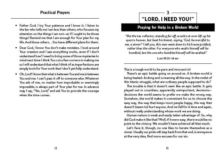 How to Pray Powerfully : A Guide to 50 Bible Prayers for Men